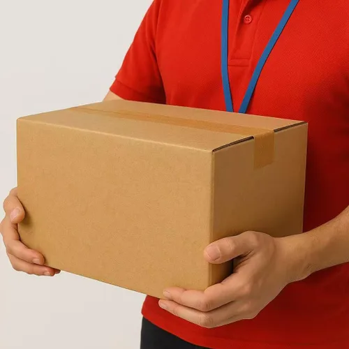 Vista 8 de Cinta de embalaje de papel kraft marrón ecológica, embalaje resistente puede biodegradable, orar jadeando, sellado, escritura y fácil de rasgar