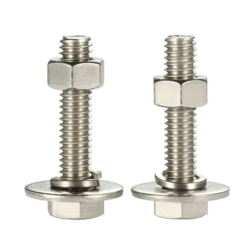 Vista 14 de Mellewell Pernos de cabeza hexagonal de 1/2-13 x 1-1/2 pulgadas con tuercas hexagonales y arandelas planas gruesas y de seguridad, totalmente