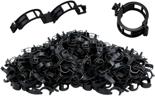 Clip de plástico seguro para plantas, clips de jardín actualizados 2026 para plantas trepadoras, clips de enrejado de plástico, tomate, uva, vid,