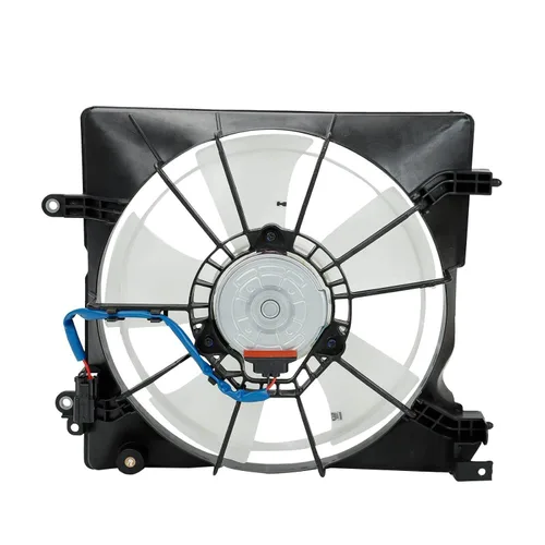 Vista 8 de 1 par de conjunto de ventilador de radiador de refrigeración de CA lado izquierdo y derecho 7+5 aspas compatible con Honda Civic 2012-2015, A-cura