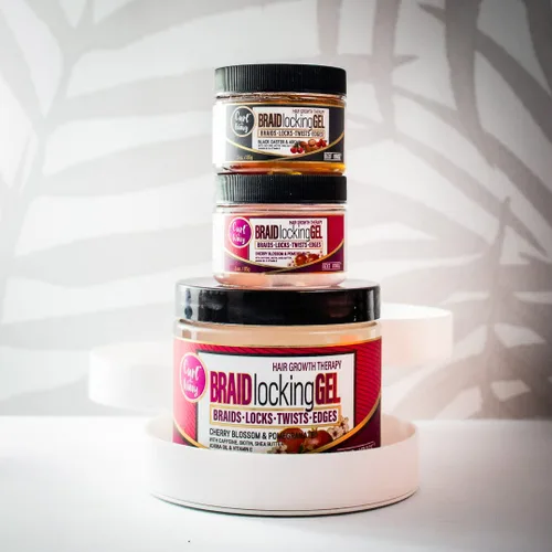 Vista 7 de NEXT IMAGE Gel de bloqueo trenzado (ricino negro y argán, 16 onzas)