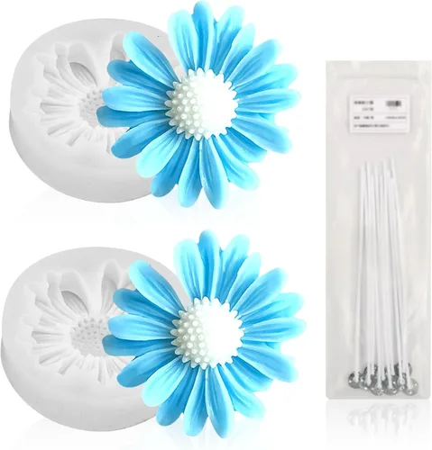 Vista 6 de 5 piezas molde de silicona 3D de árbol de Navidad para velas, jabón, resina epoxi, cera, formas de silicona, molde de árbol de Navidad para velas