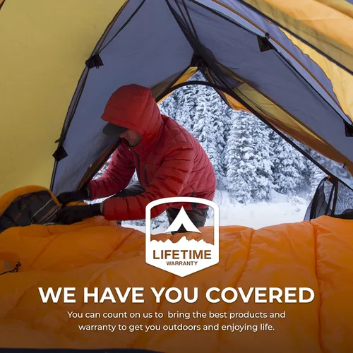 Vista 6 de TETON Sports Mammoth Queen Size Sleeping Bag- Double Sleeping Bag A Warm Bag The Whole Family can Enjoy Great Sleeping Bag for Camping, Hunting