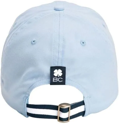 Vista 4 de Black Clover Soft Luck 3 Sombrero ajustable azul claro con trébol azul marino, marino