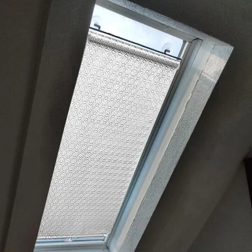 Vista 7 de Cortina opaca para ventana de techo, cortinas universales con ventosa sin perforaciones, persianas enrollables retráctiles de protección solar