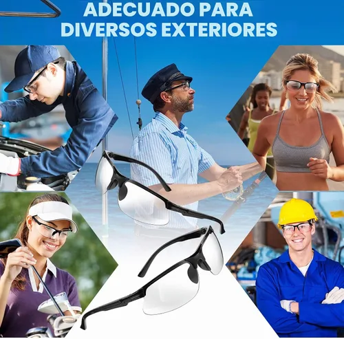 Vista 8 de Kathfly 36 gafas de seguridad resistentes a los arañazos, color negro