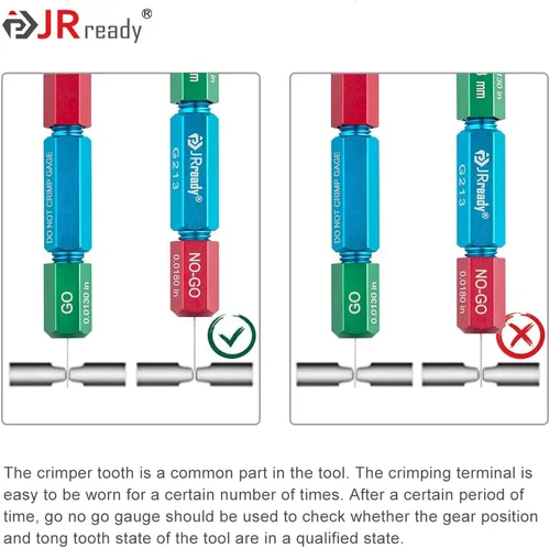Vista 7 de JRReady NUEVO Kit de Herramientas de Engaste AS2 Ajustable M22520 2 01 Engastador Estándar de Aviación para Conectores en Miniatura y Sub-miniatura