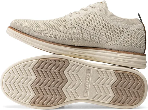 Vista 4 de Bruno Marc Zapatillas de malla para hombre Oxfords ligeras Zapatos de senderismo Derby de malla ligera y transpirable con cordones para el trabajo