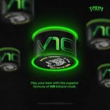 Vista 2 de TAOM V10 - Tiza 1 cubo con caja de almacenamiento incluida (tiza verde)