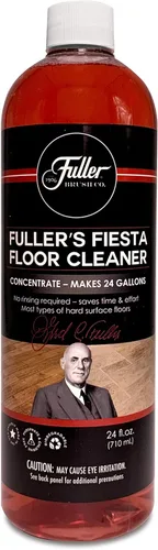 Fuller Brush Fiesta - Limpiador líquido concentrado para suelos de madera, laminado, linóleo, azulejos y cerámica, 24 onzas líquidas (paquete de 6)