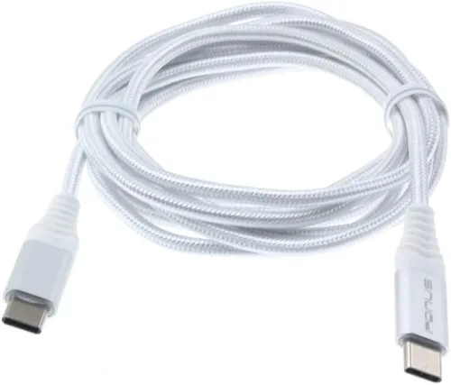 Vista 6 de Cable USB-C de 10 pies de largo, cable de alimentación de carga rápida (tipo C a tipo C) cable compatible con Samsung Galaxy S21 S22 S23 Ultra Plus