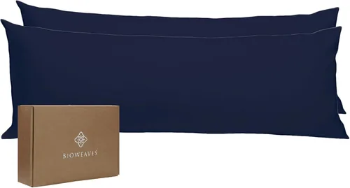 Vista 15 de BIOWEAVES Funda de almohada corporal 100% algodón orgánico para fundas de almohada corporales, 300 hilos, tejido de satén suave, certificado GOTS