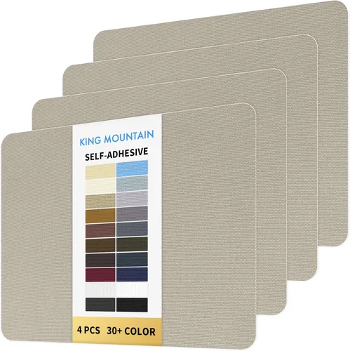 Vista 114 de KING MOUNTAIN Cinta de reparación de tela de nailon autoadhesiva, 4×63 pulgadas, parche rápido de reparación de chaqueta de plumón, kit de parche