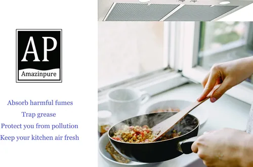 Vista 5 de 97006931 [OEM PART#S97006931] Broan Nutone range hood grease filter replacement Compatible with BP29 exhaust fan 88150 99010121 10-1/2 x 8-3/4 x