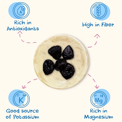 Vista 3 de Sunny Fruit Ciruelas pasas orgánicas suaves sin hueso, bolsa a granel de 2.5 libras Sin conservantes, sin azúcar añadido Ciruelas secas