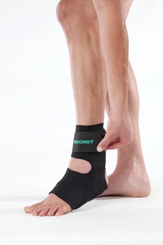 Vista 2 de Aircast Tobillera AirHeel (con y sin estabilizadores)