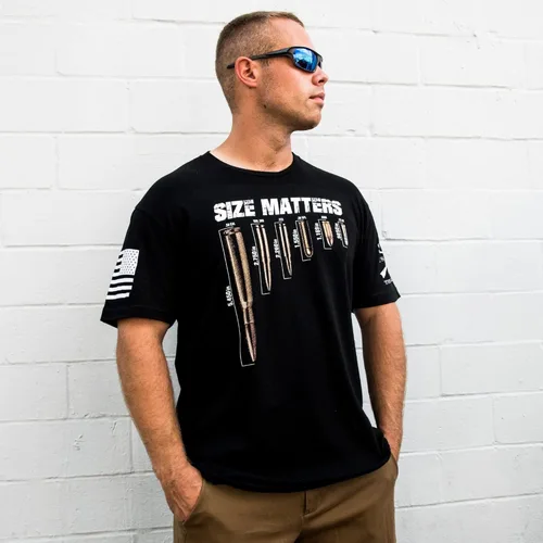 Vista 3 de Grunt Style Size Matters Men's T-Shirt