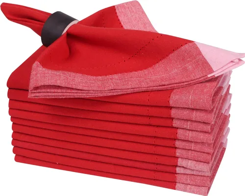 Vista 14 de Servilletas de tela para comedor Bedding Craft
