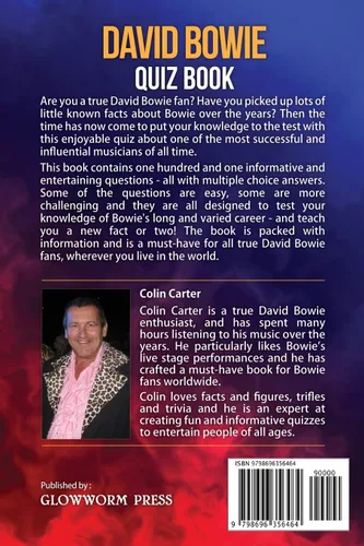 Vista 2 de David Bowie Quiz Book 101 Questions To Test Your Knowledge Of David Bowie