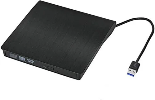 Padarsey Unidad de CD de DVD externa para portátil USB 3.0 Reproductor de DVD-RW externo Unidad de CD, grabadora óptica para Mac Computadora