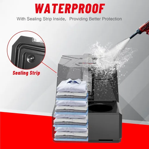 Vista 7 de StarknightMT Caja de Reposabrazos de Consola Central UTV con Portavasos, Ajuste Universal para Asiento de Banco, Almacenamiento Compatible