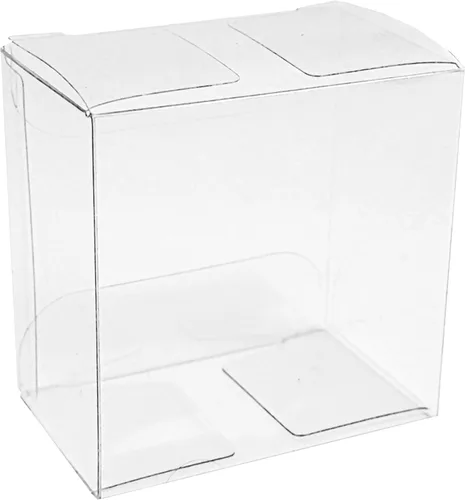 Vista 7 de 50 cajas Oreo de 2.2 x 2.2 x 1.4 pulgadas, cajas pequeñas transparentes para galletas, cajas de macarrón, cajas de dulces para pequeños regalos