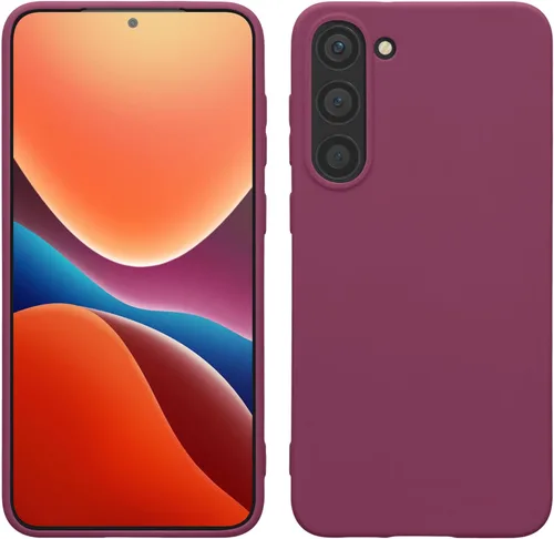 Vista 159 de kwmobile Funda compatible con Samsung Galaxy S23 - Funda protectora de silicona TPU suave y delgada - Piedra antigua