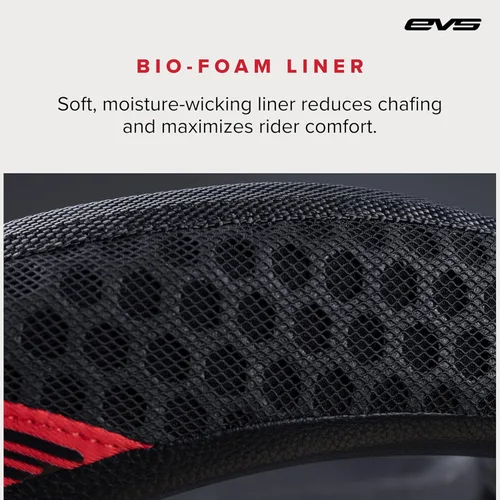 Vista 8 de EVS Sports R2 - Soporte de cuello Karting, Motocross y Off-Road Espuma de impacto ligera Ajuste seguro y ajustable