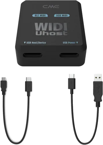 CME WIDI Uhost + cable USB micro-B OTG - Interfaz MIDI USB Bluetooth + host USB