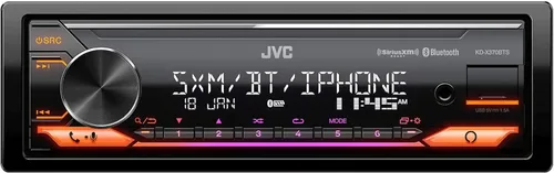 Vista 3 de JVC KD-X370BTS Receptor de medios digitales/BT, USB, Amazon Alexa + Sintonizador de radio satelital SirusXM SXV300 incluido