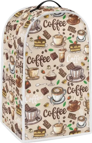 Vista 15 de doginthehole Cubierta antipolvo para licuadora, cubierta de electrodomésticos de impresión para cocina, soporte para batidora o cafetera, cubierta