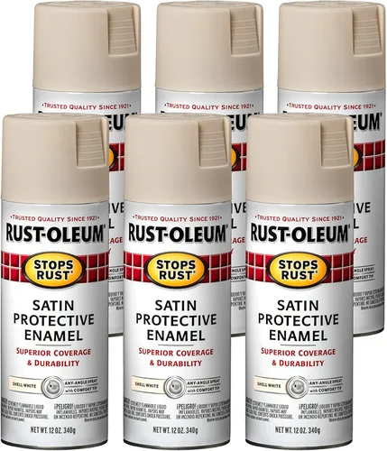Vista 59 de Rust-Oleum 7776830 - Pintura en aerosol para prevención del óxido, 12 onzas, negro plano