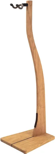 Vista 24 de Zither - Soporte de madera para bajo, hecho a mano, madera de cerezo maciza, ideal para bajo eléctrico, fabricado en Estados Unidos
