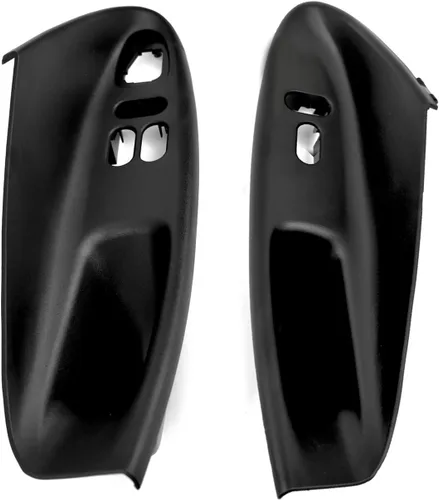 Panel de la puerta de la carcasa del lado del conductor y del pasajero par Coupé negro para Ford Mustang 1994-2004