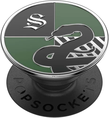 Vista 10 de PopSockets - Agarre para teléfono con soporte expandible, agarre adhesivo, Harry Potter - Cresta floral de Gryffindor