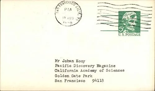 Vista 2 de The Walter J. Mann co. San Francisco, California CA Original Vintage Postcard