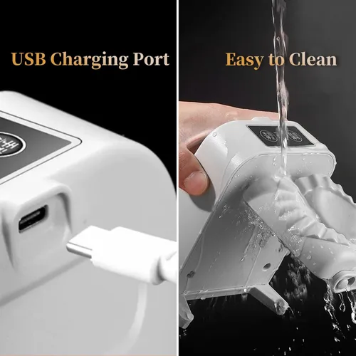 Vista 5 de Máquina Eléctrica para Hacer Dumplings Recargable Automática Máquina Eléctrica para Hacer Dumplings Molde 2 Modos, Doméstica Fácil Rápida Máquina