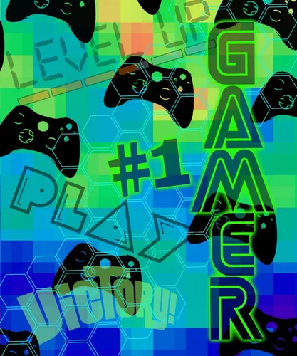 Manta de videojuegos para jugadores