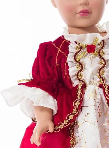 Vista 5 de Pequeñas Aventuras Princesas vestidas a juego Disfraz para muñecas (Varias de princesas disponibles)