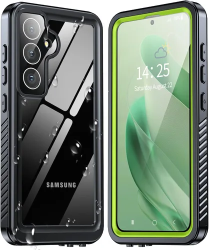 Vista 15 de ANTSHARE Funda impermeable para Samsung Galaxy S24 Ultra, lente incorporada y protector de pantalla de cuerpo completo de 360°, resistente a prueba