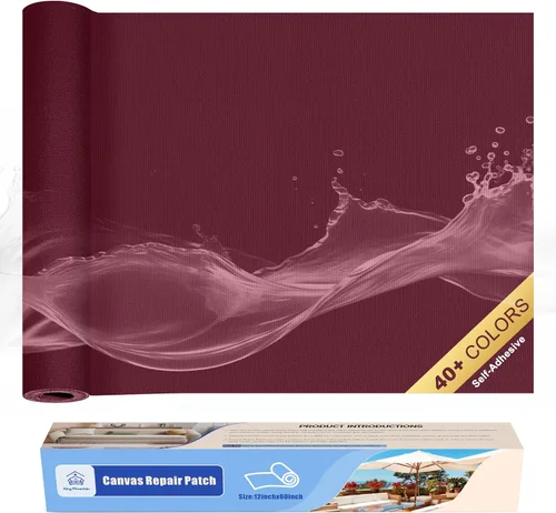 Vista 70 de KING MOUNTAIN Cinta de reparación de tela de nailon autoadhesiva, 4×63 pulgadas, parche rápido de reparación de chaqueta de plumón, kit de parche