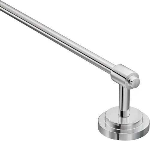 Vista 6 de Moen DN0724BN Iso - Toallero individual de 24 pulgadas, níquel cepillado