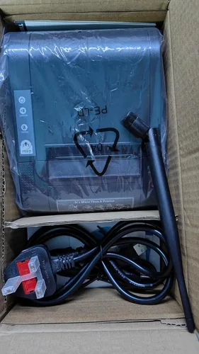 Vista 10 de NETUM Impresora térmica del recibo de 262.5 ft m, impresora de la posición de WiFi con el cortador automático, puerto LAN Ethernet serie USB soporte