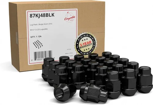 Vista 11 de Wheel Accessories Parts 23 tuercas hexagonales dobles cromadas de 1/2 a 20 hilos de 1.378 in y 1.38 pulgadas de largo, llave hexagonal doble cromada