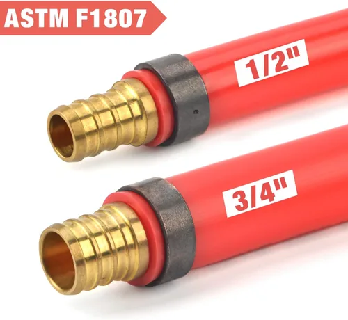Vista 7 de iCRIMP ICP-1234AH Kit de Herramientas de Crimpado PEX - Anillos de Crimpado de Cobre de 1/2 pulgada y 3/4 pulgada, Crimpadora de Doble