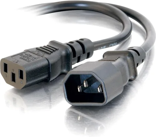 Vista 83 de C2G 29917 - Cable de extensión universal de 4 pies para TV, computadora, monitor, electrodomésticos y más (29917)