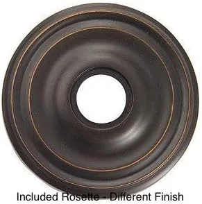 Vista 3 de Emtek 28090 - Gancho doble con roseta de acabado a juego, 6 acabados, color latón, Brass, 2809