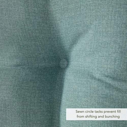 Vista 27 de Greendale Home Fashions Aloha - Cojín para silla de respaldo alto para exteriores de 44 x 22 pulgadas