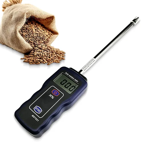 Vista 11 de Medidor de Humedad de Grano de Alta Precisión Probador de Humedad de Grano con Pantalla de Humedad y Temperatura Medidor de Humedad de Semillas