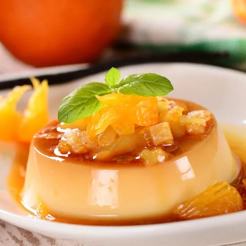 Vista 9 de Molde de flan de acero inoxidable con capacidad de 1.5 cuartos de galón con tapa y espátula, recipientes redondos para flan de 6 a 8 cuartos
